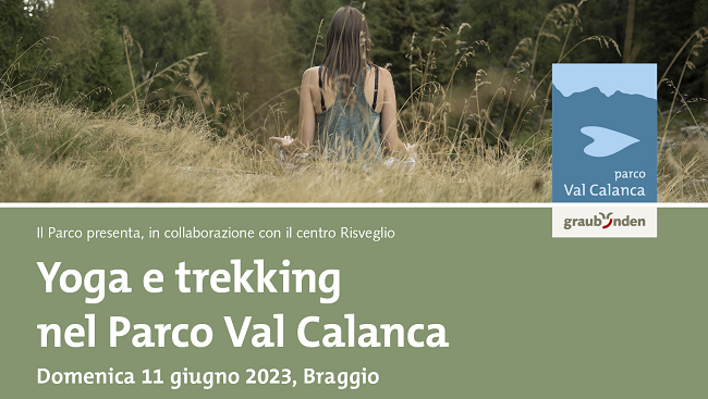 11 giugno 2023 Yoga e trekking nel Parco Val Calanca