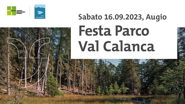 16 settembre 2023 Festa Parco Val Calanca - INVITO
