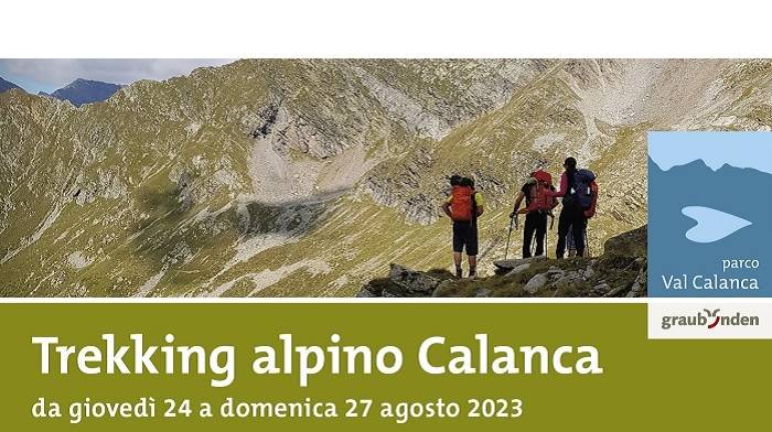24-27 agosto 2023 - Trekking alpino Calanca 